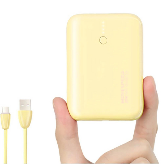 MOVE SPEED Portable Charger Mini Cute Power Bank 10000mAh 22.5W (YSPBQ10-22) - i-Station Mobile Phone & Electronic Device Repair and Accessories