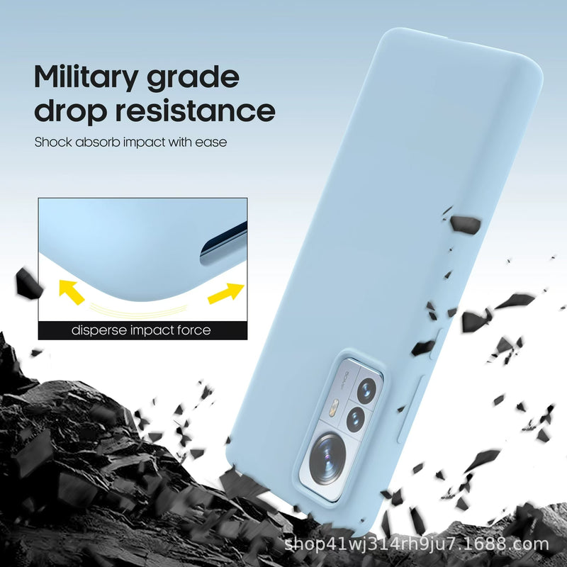 Load image into Gallery viewer, Xiaomi Mi 12/Pro/Lite Full-cover Liquid Silicone Shockproof Essentials Series Case - i-Station Mobile Phone & Electronic Device Repair and Accessories