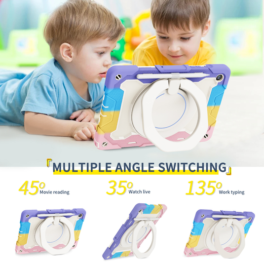 Samsung Galaxy Tab A11 (2025) 8.7" 360° Rotating Shockproof Rugged with Stand Case