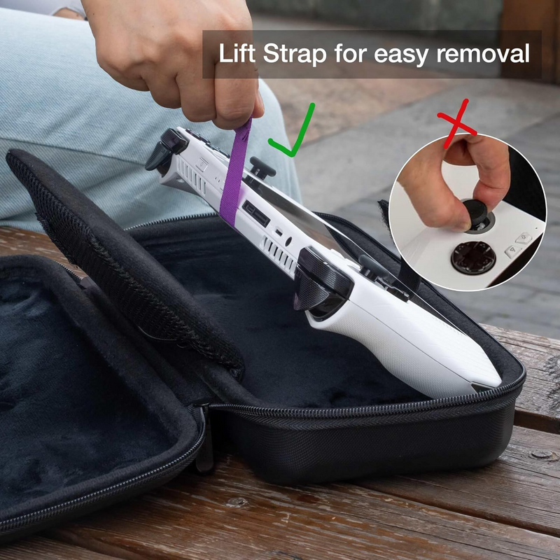 Load image into Gallery viewer, ASUS ROG Gally X - IINE EVA Hard Shell Portable Storage Slim Carrying Case Bag - i-Station Mobile Phone & Electronic Device Repair and Accessories