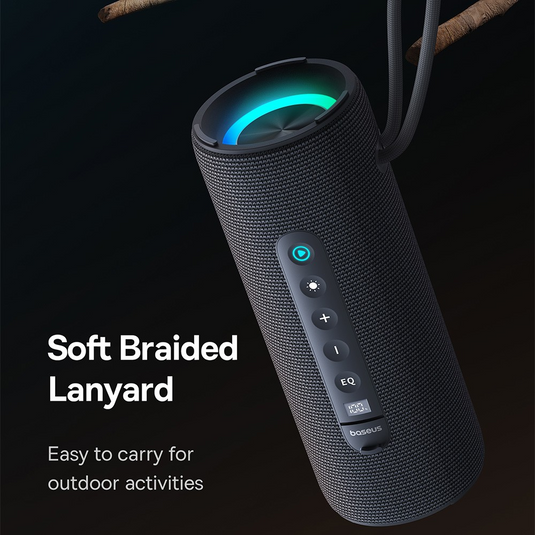 Baseus AeQur 30 Air Portable Wireless Speaker-Twilight Grey (A20072600826-00) - i-Station Mobile Phone & Electronic Device Repair and Accessories