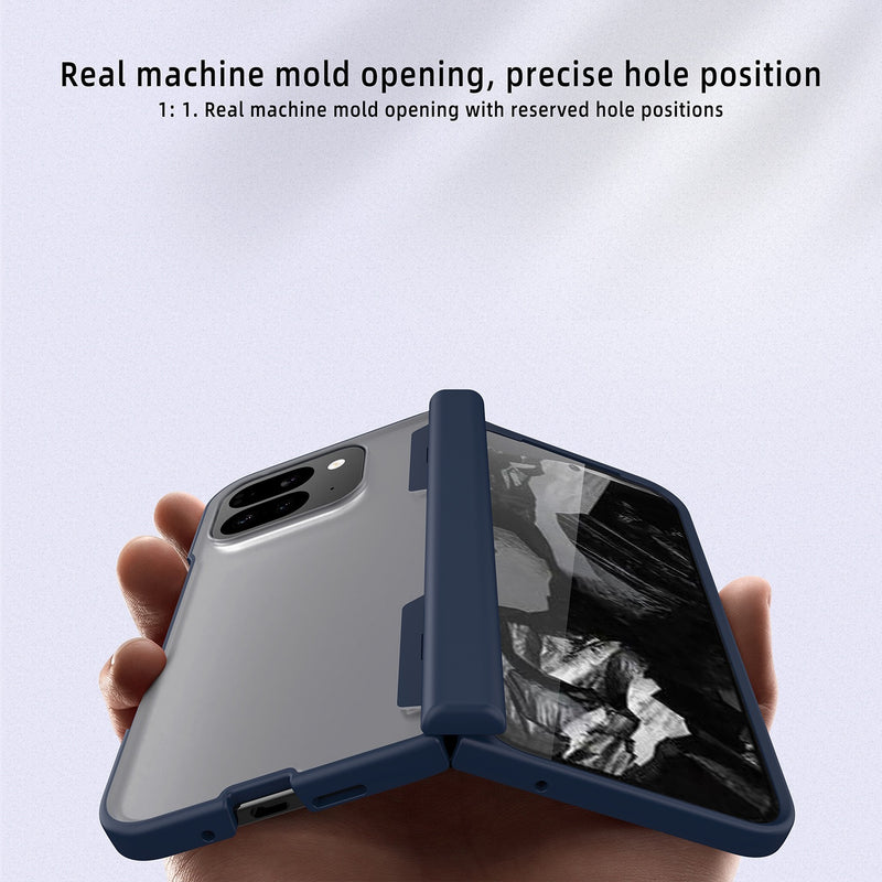 Load image into Gallery viewer, Google Pixel 9 Pro Fold - Full Coverage Matte Folding Spring Hinge Case - i-Station Mobile Phone & Electronic Device Repair and Accessories