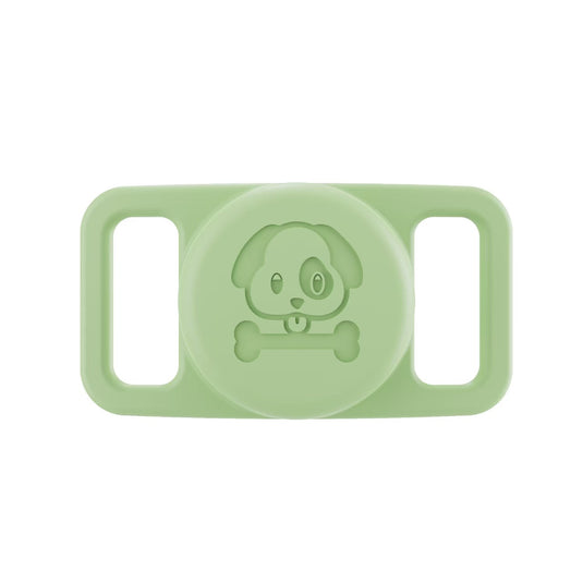 Apple AirTag Silicone Pet Collat Silicone Protector Cute Embossing Wateproof Case - i-Station Mobile Phone & Electronic Device Repair and Accessories