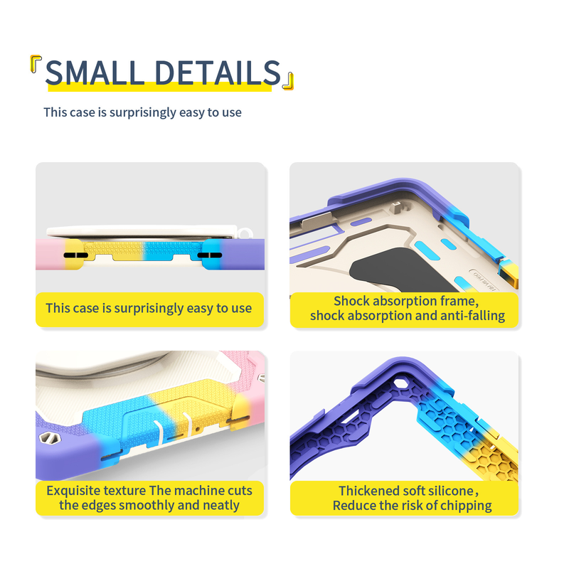 Load image into Gallery viewer, Samsung Galaxy Tab A11 (2025) 8.7" 360° Rotating Shockproof Rugged with Stand Case