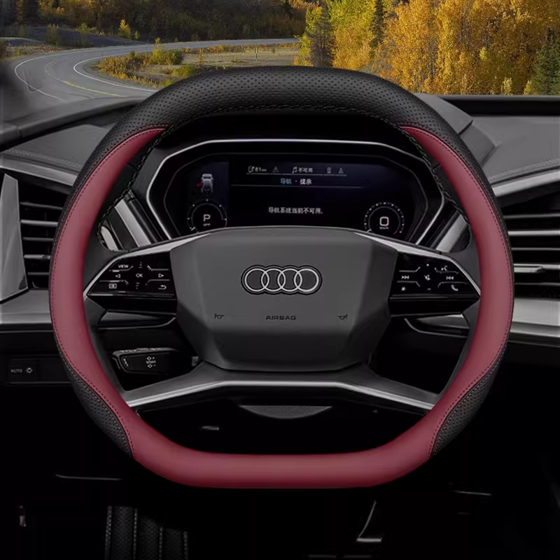 Load image into Gallery viewer, Audi Ultra-Thin Anti-Slip Steering Wheel Cover For Q4 e-tron, Q5 e-tron, 2026 Q5L, A5L - i-Station Mobile Phone & Electronic Device Repair and Accessories