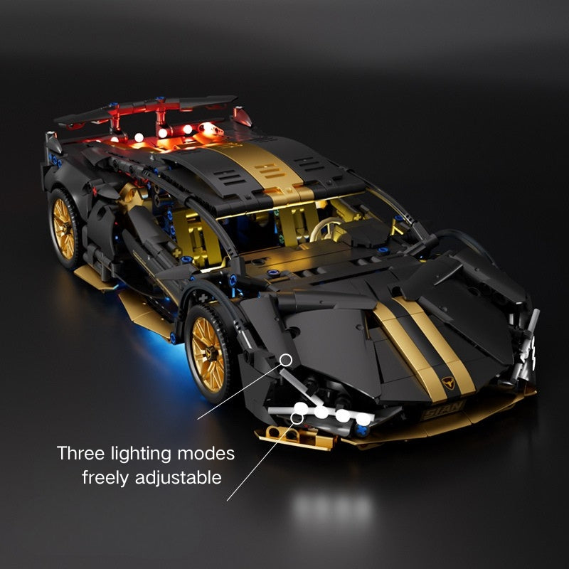 DIY Lamborghini Supercar Building Blocks Set for Kids Gift – Creative Assembly Toy Car Model for Christmas, Halloween and Birthday - i-Station Mobile Phone & Electronic Device Repair and Accessories