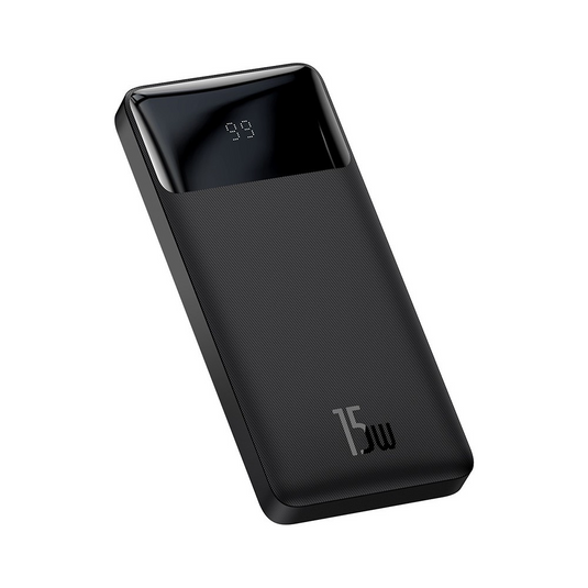 Baseus Bipow Digital Display Power Bank 10000mAh 15W (Overseas Edition) PPBD050001-Black - i-Station Mobile Phone & Electronic Device Repair and Accessories