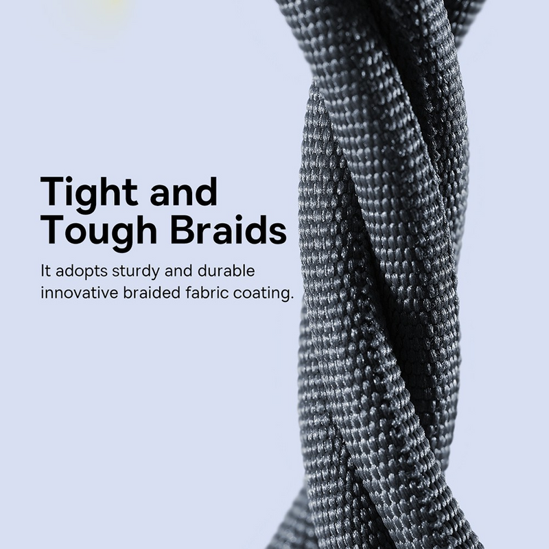 Load image into Gallery viewer, CW-FXP Baseus Crystal Shine Series Fast Charging Data Cable USB to iP 2.4A 1.2m - Black - i-Station Mobile Phone & Electronic Device Repair and Accessories