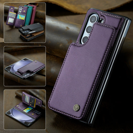 Samsung Galaxy Z Fold 6 (SM-F956) Premium Leather Flip Shockproof Wallet Series Case - i-Station Mobile Phone & Electronic Device Repair and Accessories