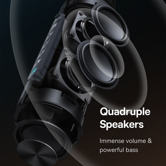 Baseus AeQur 30 Air Portable Wireless Speaker-Twilight Grey (A20072600826-00) - i-Station Mobile Phone & Electronic Device Repair and Accessories