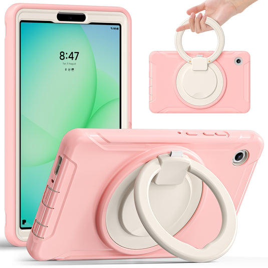Samsung Galaxy Tab A11 (2025) 8.7" 360° Rotating Shockproof Rugged with Hand Strap Case