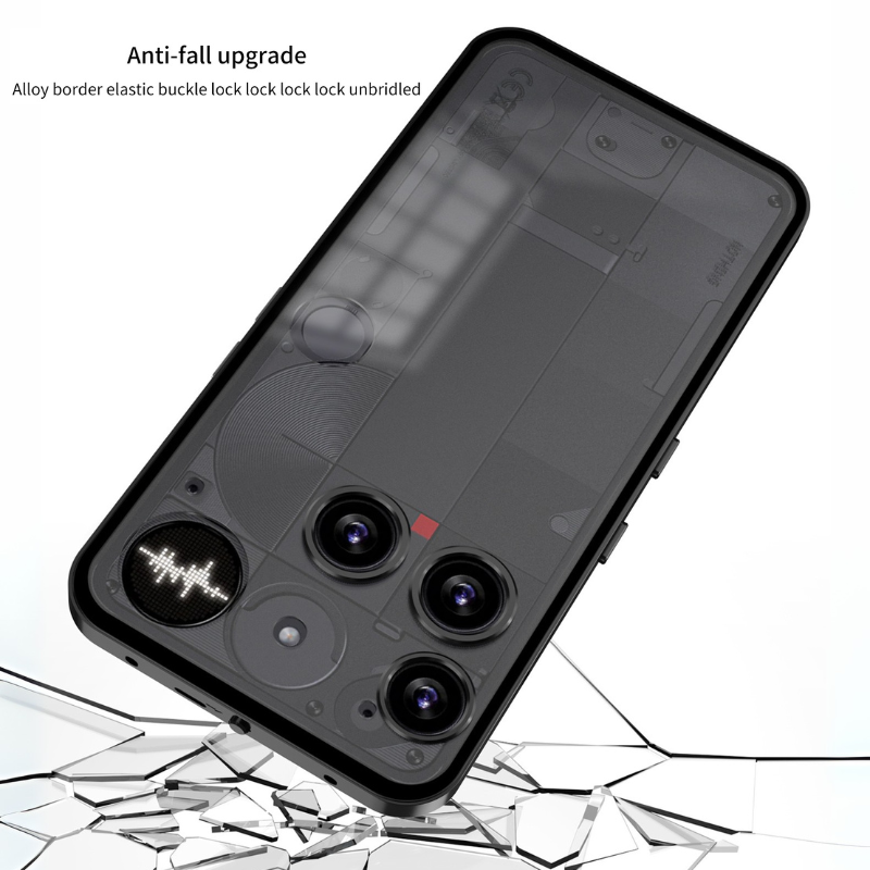 Load image into Gallery viewer, Nothing Phone (3) Metal Frame Snap-On Acrylic Shockproof Phone Case - i-Station Mobile Phone & Electronic Device Repair and Accessories