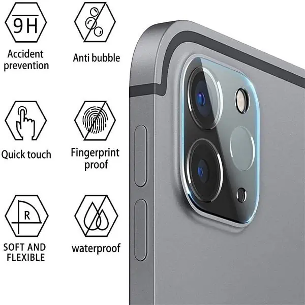 Load image into Gallery viewer, Apple iPad Pro 13-inch M4 (2024) - 9H Transparent Back Rear Camera Lens Glass Protector - i-Station Mobile Phone & Electronic Device Repair and Accessories