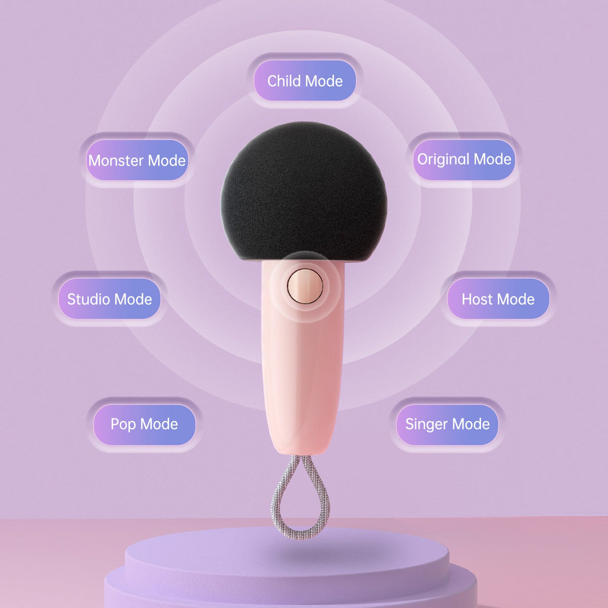 Divoom Fairy-OK Retro Mini Karaoke Bluetooth Speaker With Microphone Girl Perfect Gift - i-Station Mobile Phone & Electronic Device Repair and Accessories