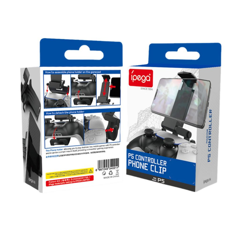 Load image into Gallery viewer, PS5 Gamepad Game Controller Mount Cell Phone Stand Hand Grip Smartphone Clip Holder - Polar Tech Australia