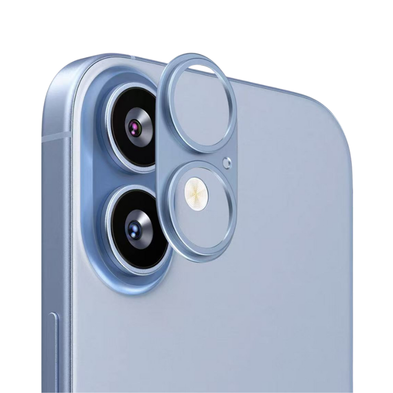 Load image into Gallery viewer, Apple iPhone 17/Air/Pro/Max Matte Metal Hollow Camera Lens Cover