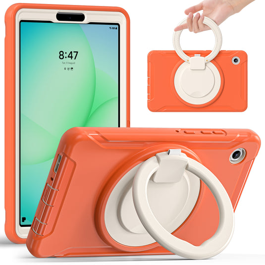 Samsung Galaxy Tab A11 (2025) 8.7" 360° Rotating Shockproof Rugged with Hand Strap Case