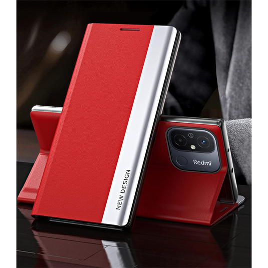 Xiaomi Redmi K60 Ultra-thin Premium Minimalist Folding Genuine Leather Series Case - i-Station Mobile Phone & Electronic Device Repair and Accessories