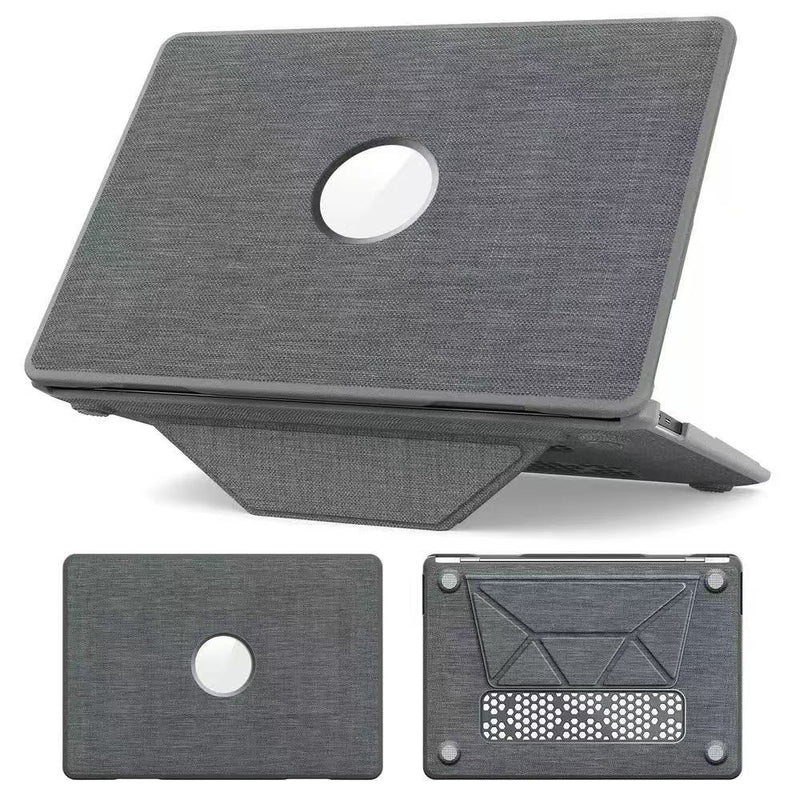 Load image into Gallery viewer, Macbook Neo 13“ 2026 (A3404) - Fabric Foldable Stand Protective Case - i-Station Mobile Phone & Electronic Device Repair and Accessories