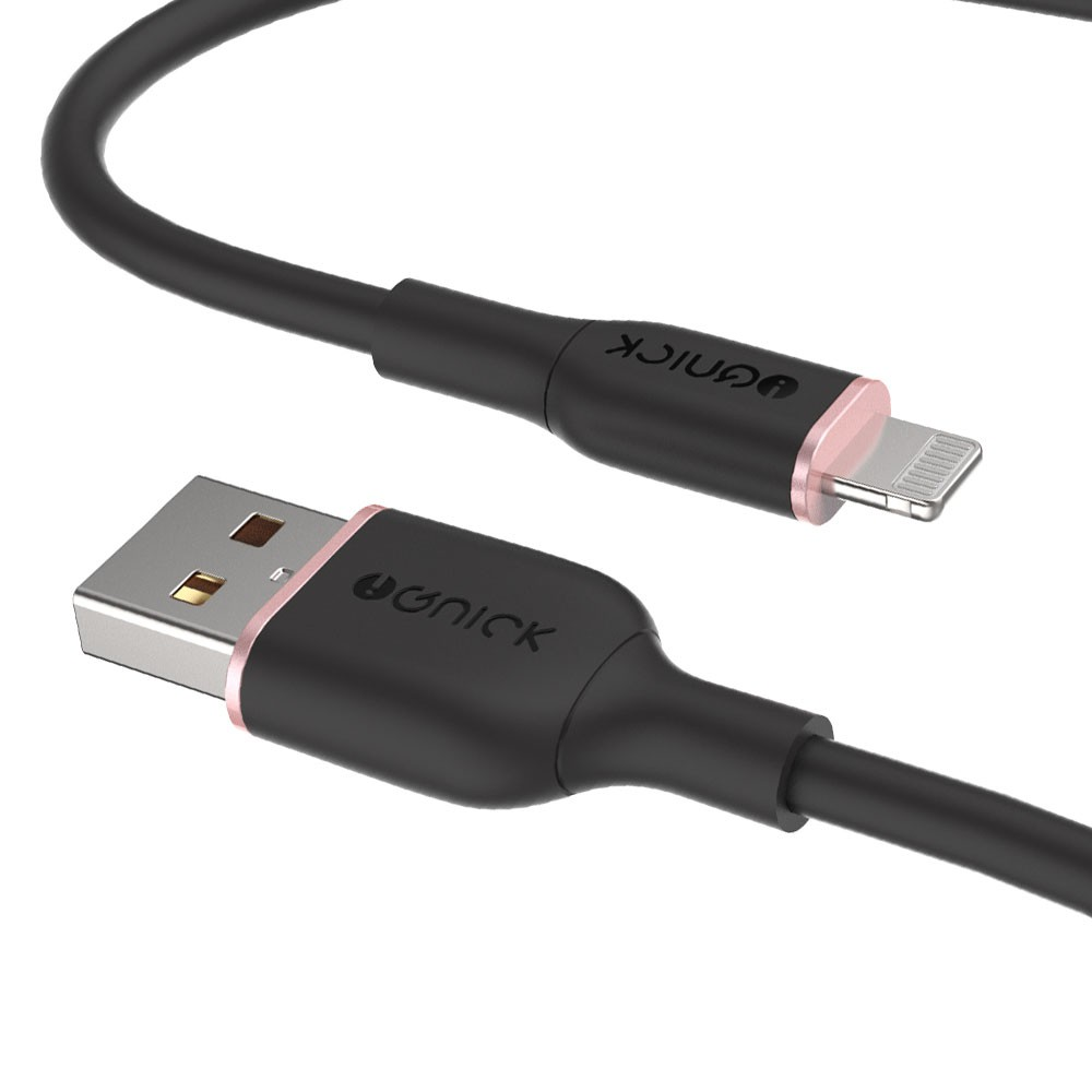 iQuick PowerWire 1 Series TPE Charging Data Cable USB to iP 2m - i-Station Mobile Phone & Electronic Device Repair and Accessories