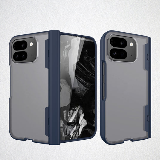 Google Pixel 9 Pro Fold - Full Coverage Matte Folding Spring Hinge Case - i-Station Mobile Phone & Electronic Device Repair and Accessories