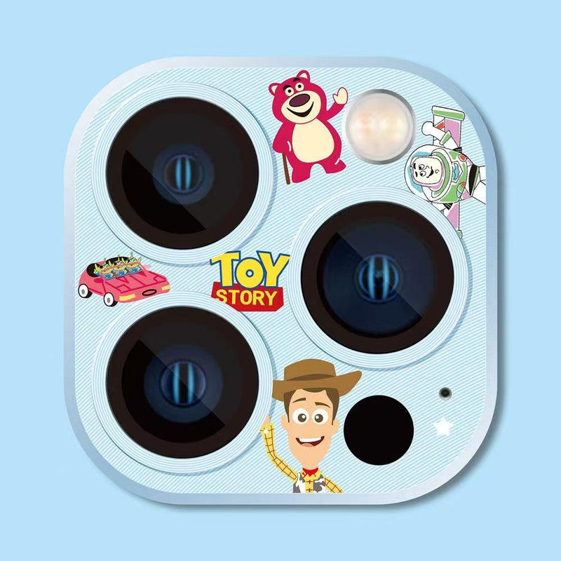 Load image into Gallery viewer, Apple iPhone 13/Mini/Pro/Pro Max Cartoon Metal 9H Full Coverage Lens Protector - i-Station Mobile Phone & Electronic Device Repair and Accessories