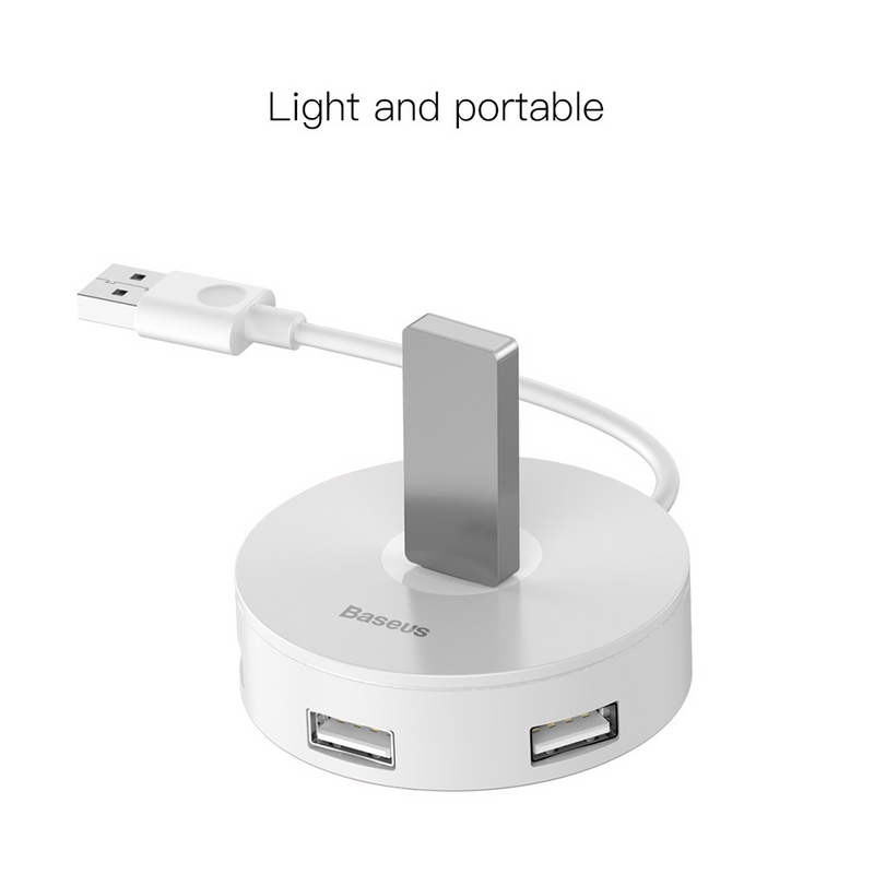 Load image into Gallery viewer, Baseus Round Box HUB Adapter (USB3.0 to USB3.0 x 1 + USB2.0 x 3) 10cm - i-Station Mobile Phone & Electronic Device Repair and Accessories