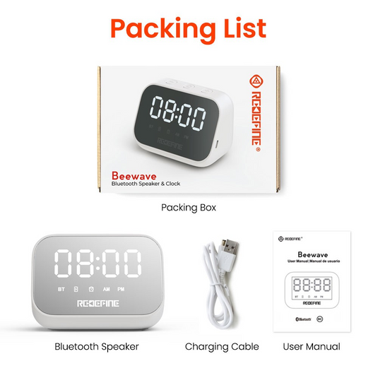 REDEFINE Beewave Bluetooth Speaker & Clock - i-Station Mobile Phone & Electronic Device Repair and Accessories