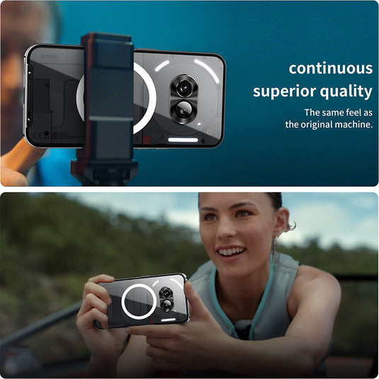 Nothing Phone 2A/Plus Metal Frame Matte Back Magic Shield Essentials Series case - i-Station Mobile Phone & Electronic Device Repair and Accessories