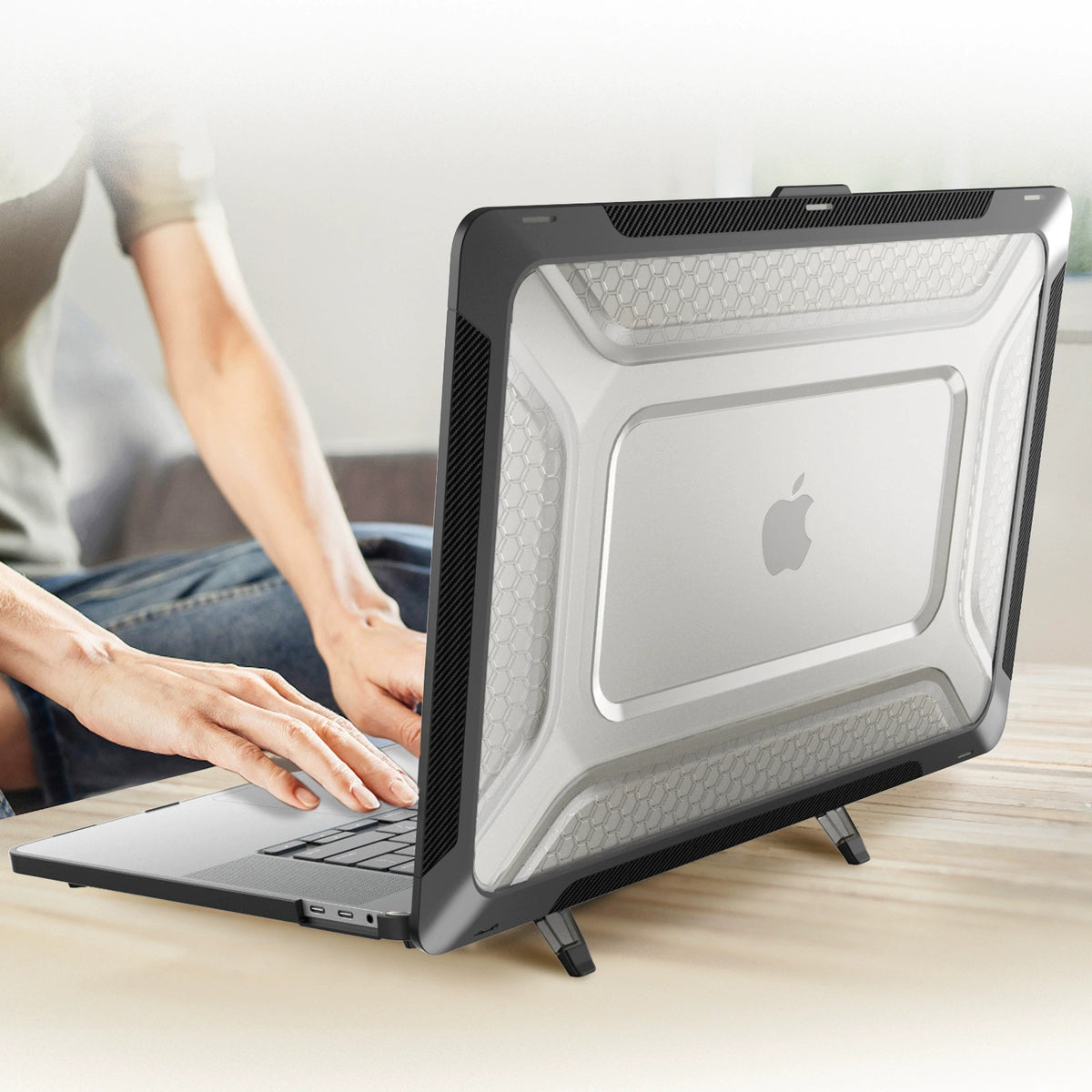 MacBook Air 15.3" 2023 A2941/A3114 Shockproof Heavy Duty Tough Case Cover - i-Station Mobile Phone & Electronic Device Repair and Accessories