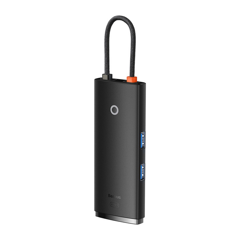 Load image into Gallery viewer, Baseus Lite Series 6-Port Type-C HUB Docking Station (Type-C to HDMI+USB3.0*2+PD+SD/TF) - Black - i-Station Mobile Phone & Electronic Device Repair and Accessories