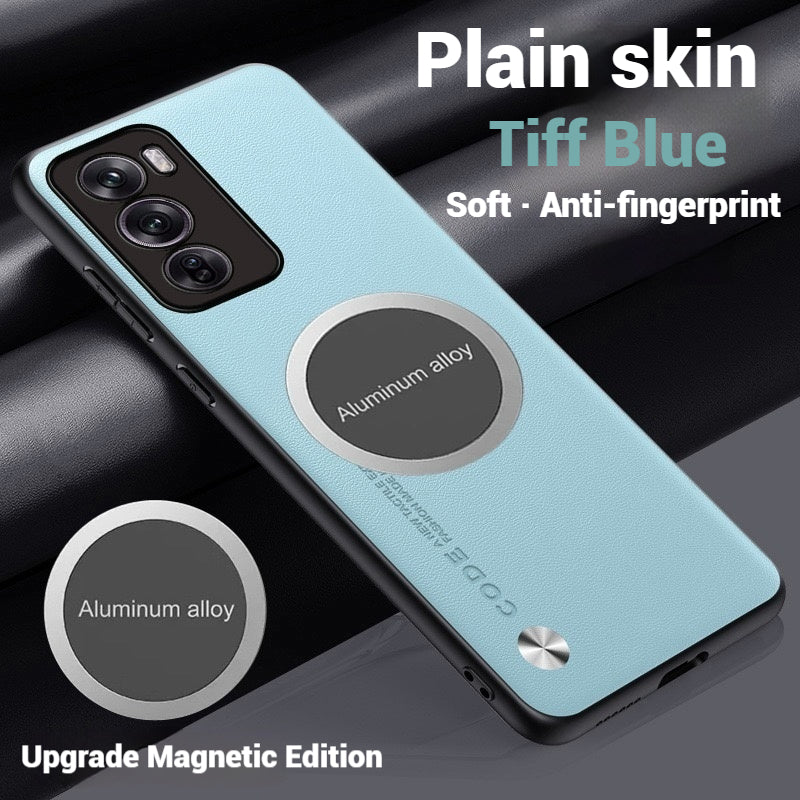 Load image into Gallery viewer, Oppo Reno 12 & Pro - Soft Edged Plain Leather Essentials Series Case - i-Station Mobile Phone & Electronic Device Repair and Accessories