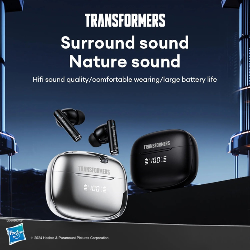 Transformers TF-T27 ANC Active Noise Cancellation Earphones - i-Station Mobile Phone & Electronic Device Repair and Accessories