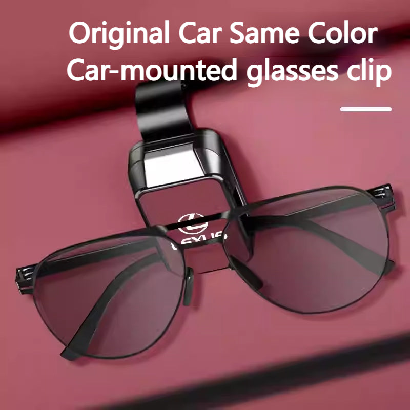 Load image into Gallery viewer, Lexus ABS + PU Leather Car Sunglasses Holder Clip for RX300, ES200, NX300 & UX260