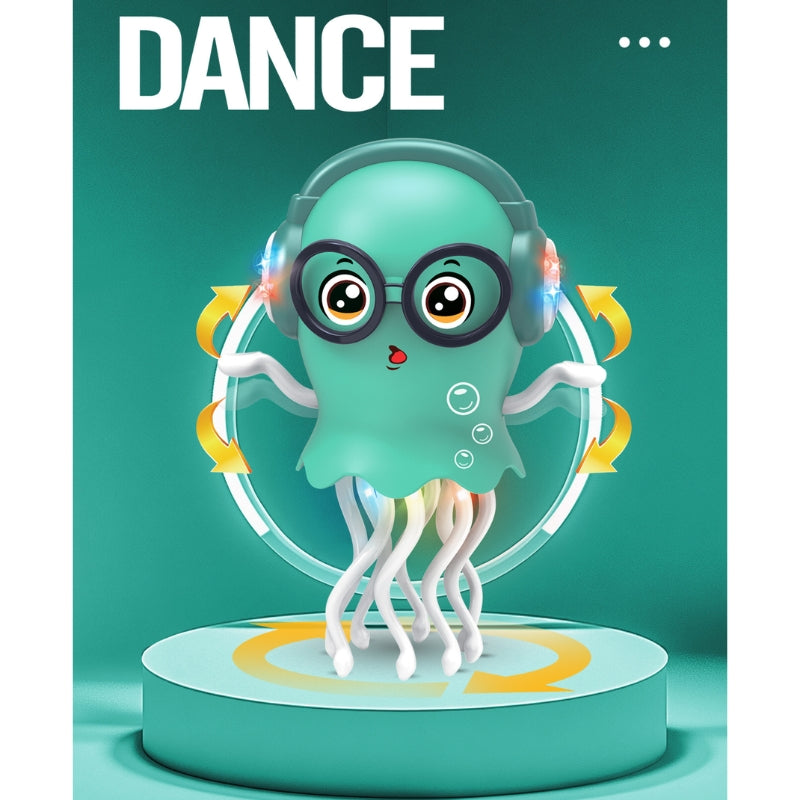 Load image into Gallery viewer, Electric Dancing Jellyfish Toy with Music & Lights – Smart Obstacle Avoidance Crawling Toy for Toddlers & Stress Relief Fun - i-Station Mobile Phone & Electronic Device Repair and Accessories