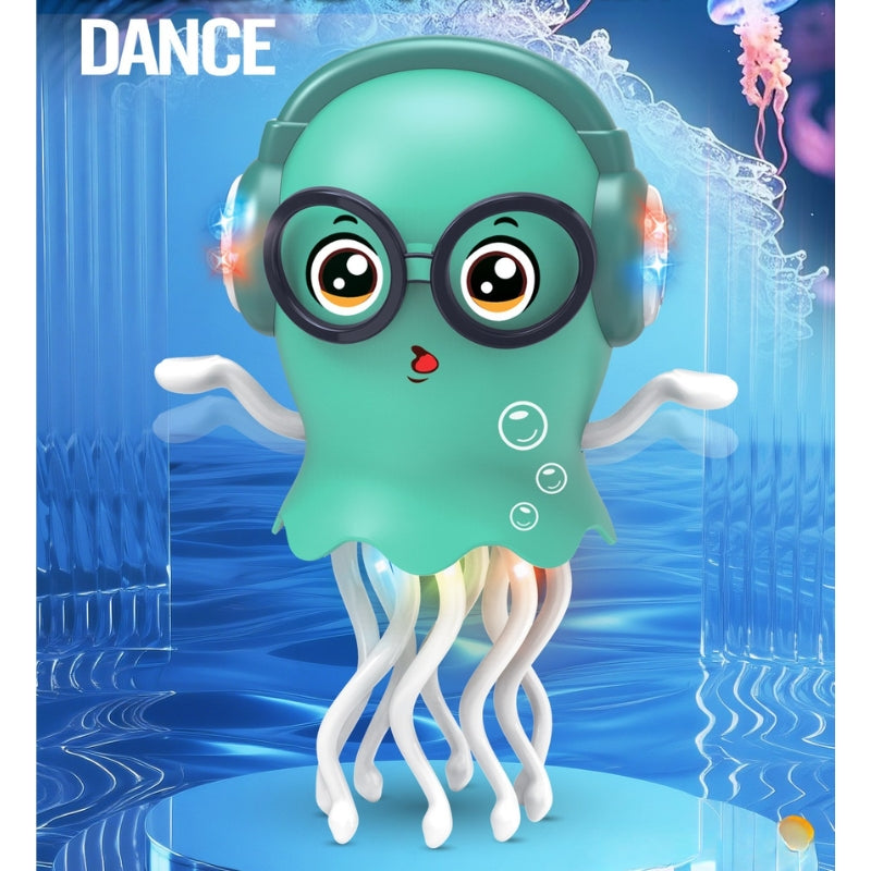 Load image into Gallery viewer, Electric Dancing Jellyfish Toy with Music & Lights – Smart Obstacle Avoidance Crawling Toy for Toddlers & Stress Relief Fun - i-Station Mobile Phone & Electronic Device Repair and Accessories