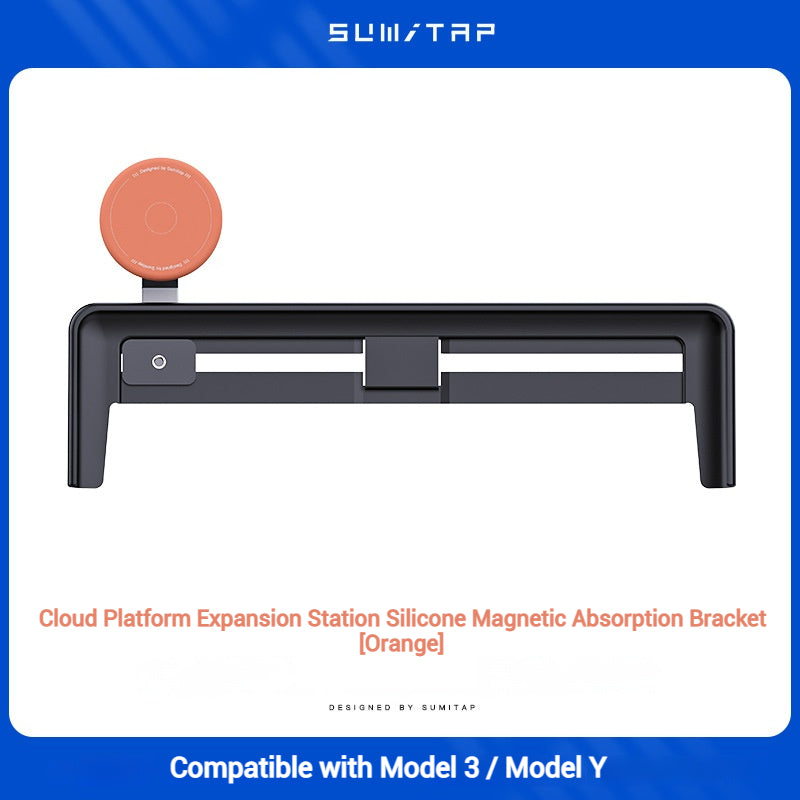 Load image into Gallery viewer, Tesla Car-Specific Model 3/Y For Silicone Magnetic MagSafe Sliding Car Screen Mount - i-Station Mobile Phone & Electronic Device Repair and Accessories