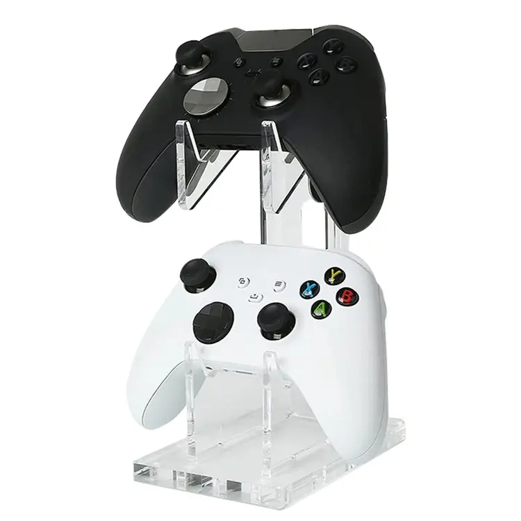 Load image into Gallery viewer, PS4 / Xbox One / Switch Game Controller Holder Desktop Gamepad Storage Holder - Transparent - Polar Tech Australia