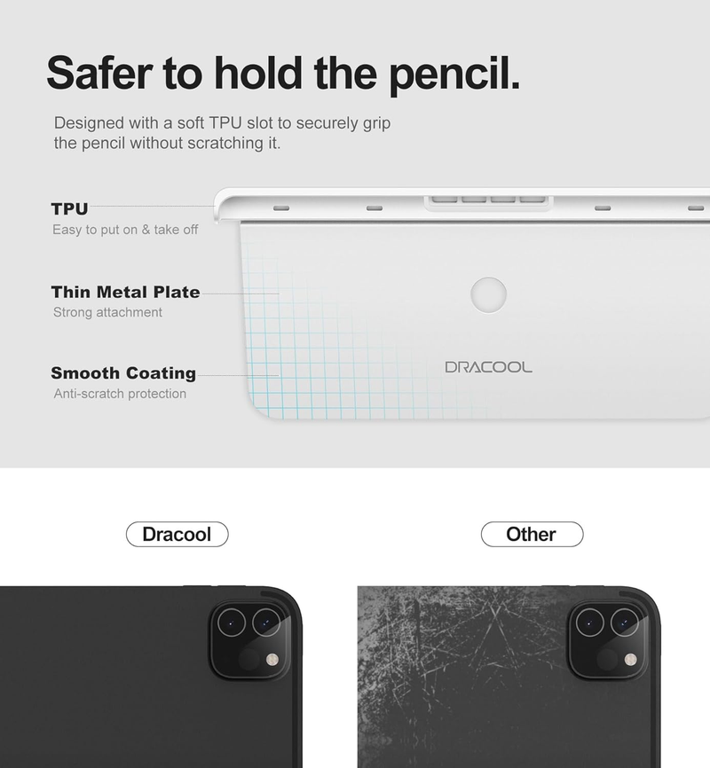 Load image into Gallery viewer, Dracool Pencil Holder for Apple Pencil (1st Gen), Fits Magic Keyboard & Smart Folio - i-Station Mobile Phone & Electronic Device Repair and Accessories