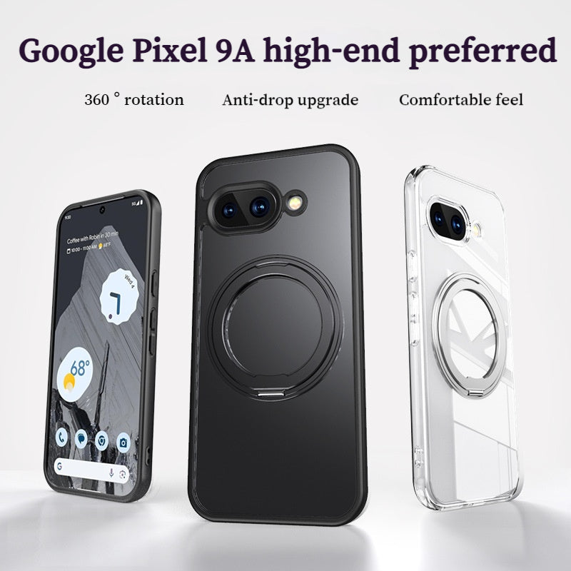 Load image into Gallery viewer, Google Pixel 9A - 360° Rotating Stand Full-Cover Matte Shockproof Case - i-Station Mobile Phone & Electronic Device Repair and Accessories