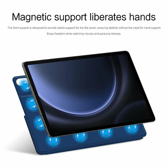 Samsung Tab S9 Ultra & S10 Ultra 14.6" - Magnetic Detachable Multi-Angle Stand Cover Case - i-Station Mobile Phone & Electronic Device Repair and Accessories