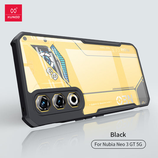 ZTE Nubia Neo 3 5G/GT Minimalist Clear Full-Body Shockproof Case - i-Station Mobile Phone & Electronic Device Repair and Accessories