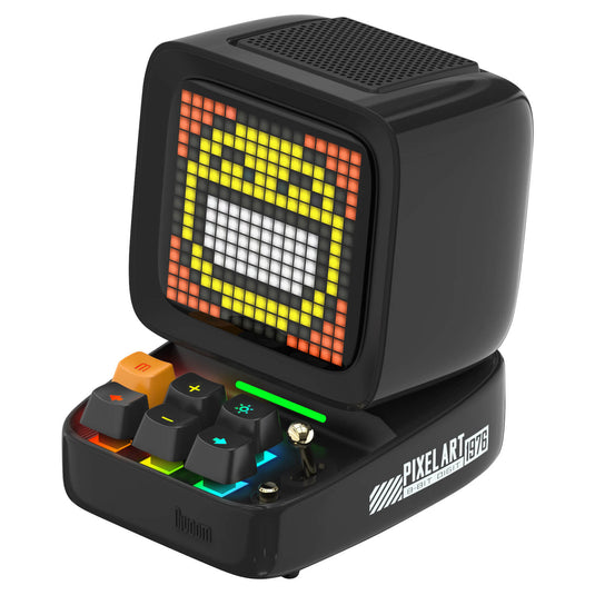 Divoom Ditoo Retro Pixel Art Game Bluetooth Speaker With 16X16 LED App Controlled Front Screen - i-Station Mobile Phone & Electronic Device Repair and Accessories