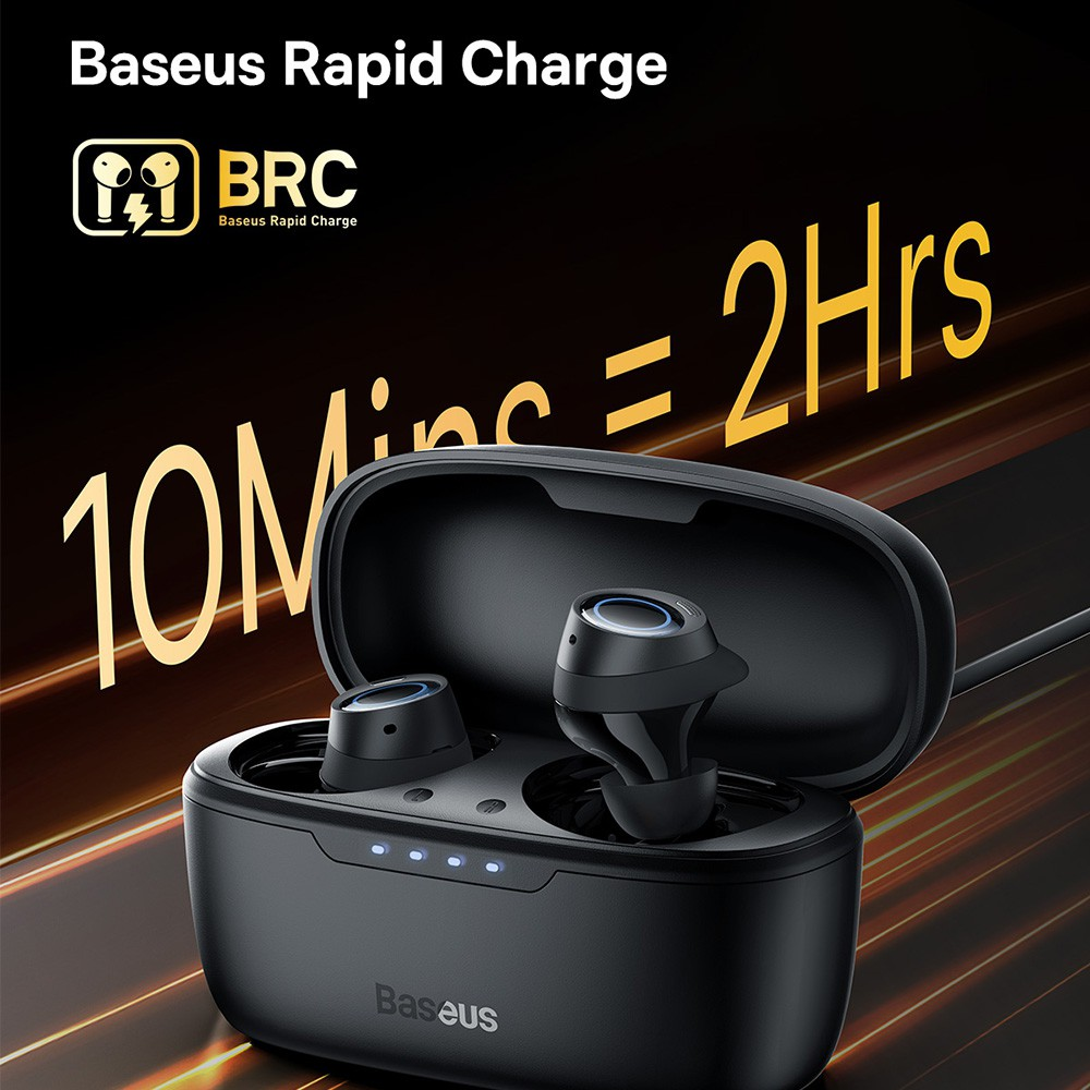Baseus Bowie MA10 TWS Wireless Earbuds-Cluster Black - i-Station Mobile Phone & Electronic Device Repair and Accessories