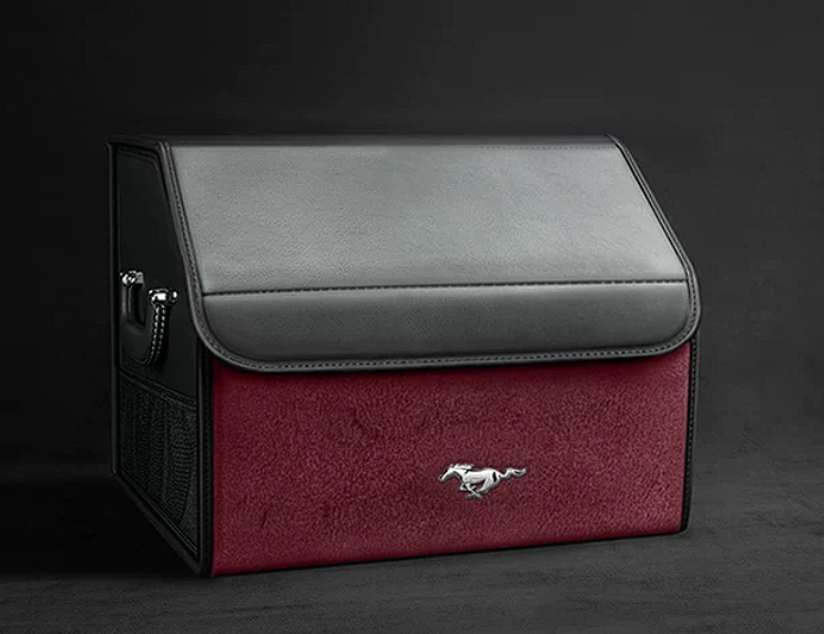 Load image into Gallery viewer, Ford Mustang & Mustang Mach-E Trunk Storage Box – Foldable Car Cargo Organizer