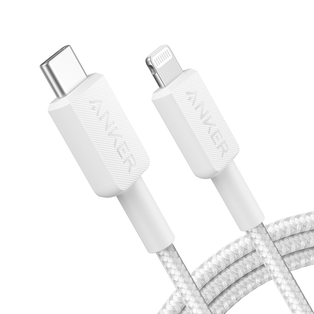 Anker 322 USB-C to Lightning Cable (6ft Braided) - i-Station Mobile Phone & Electronic Device Repair and Accessories