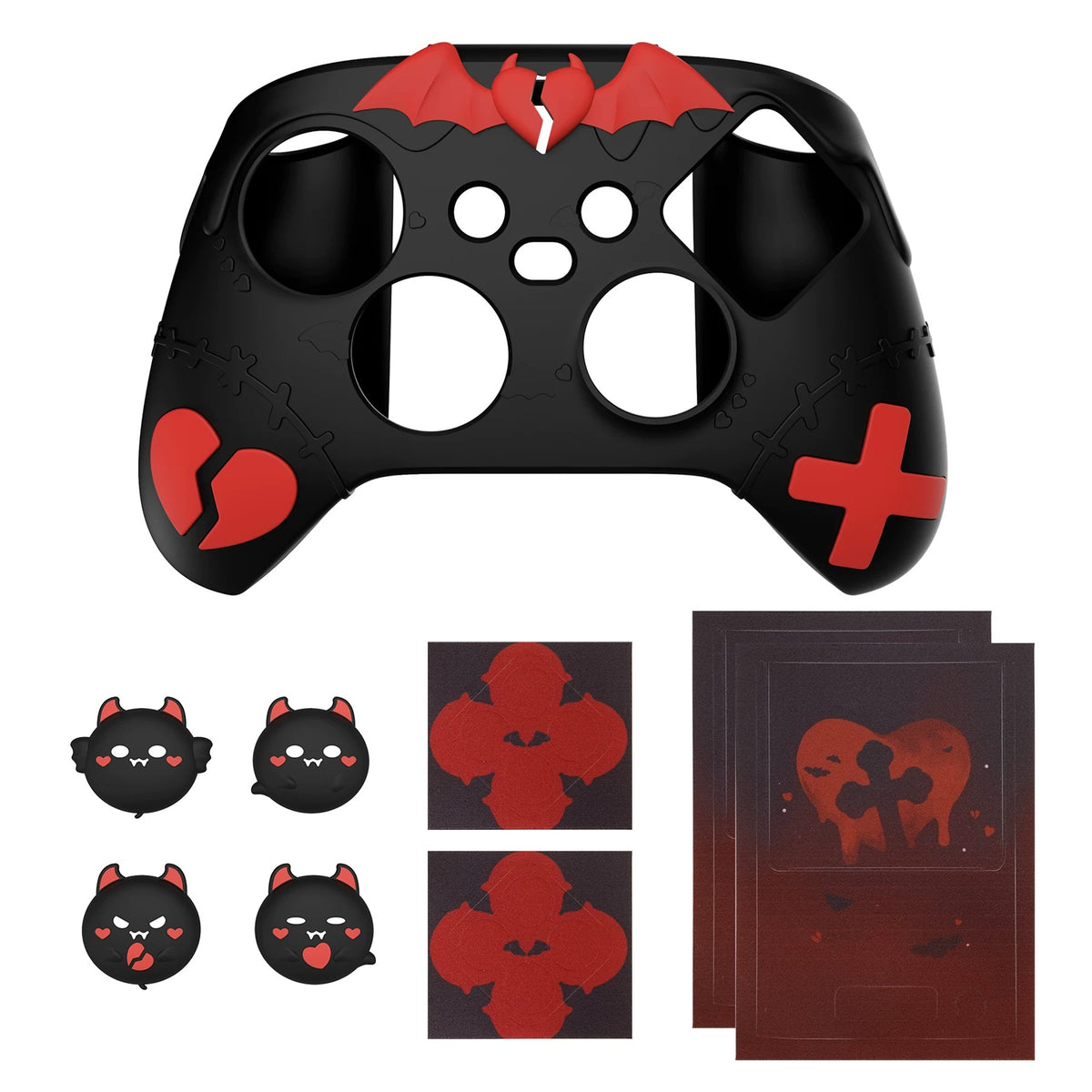 Xbox Series X/S Devil Cartoon Silicone Anti-Slip Wireless Controller Cover - i-Station Mobile Phone & Electronic Device Repair and Accessories