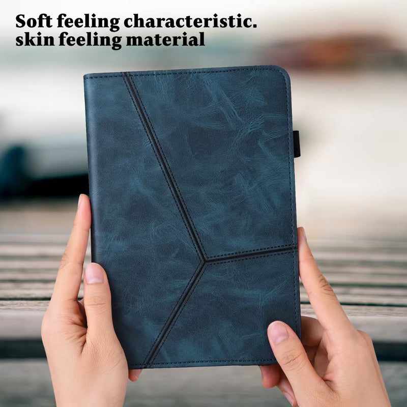 Load image into Gallery viewer, Xiaomi Redmi Pad SE 8.7’’ (2024) Retro Business Matte Striped Card Slot Protective Case - i-Station Mobile Phone & Electronic Device Repair and Accessories