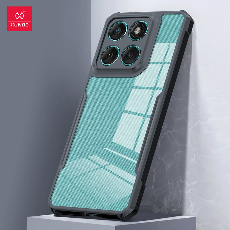 Load image into Gallery viewer, Motorola Moto Edge 60 Fusion Minimalist Clear Full-Body Shockproof Case - i-Station Mobile Phone & Electronic Device Repair and Accessories