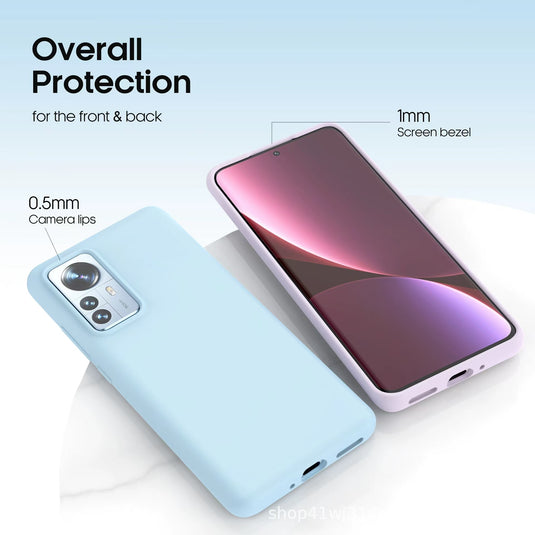 Xiaomi Mi 12/Pro/Lite Full-cover Liquid Silicone Shockproof Essentials Series Case - i-Station Mobile Phone & Electronic Device Repair and Accessories